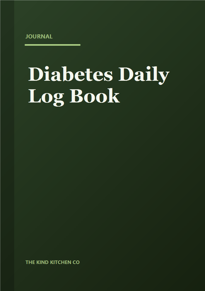 Diabetes Daily Log Book — cover