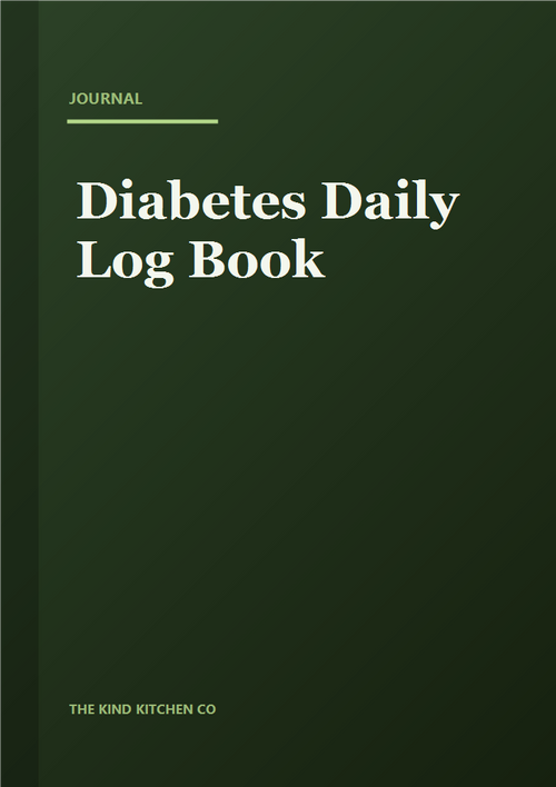 Diabetes Daily Log Book — cover